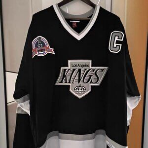 Men's Mitchell & Ness Los Angeles Kings Gretzky Jersey Size 2XLB